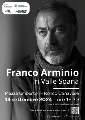 Incontro con Franco Arminio - Ronco Canavese