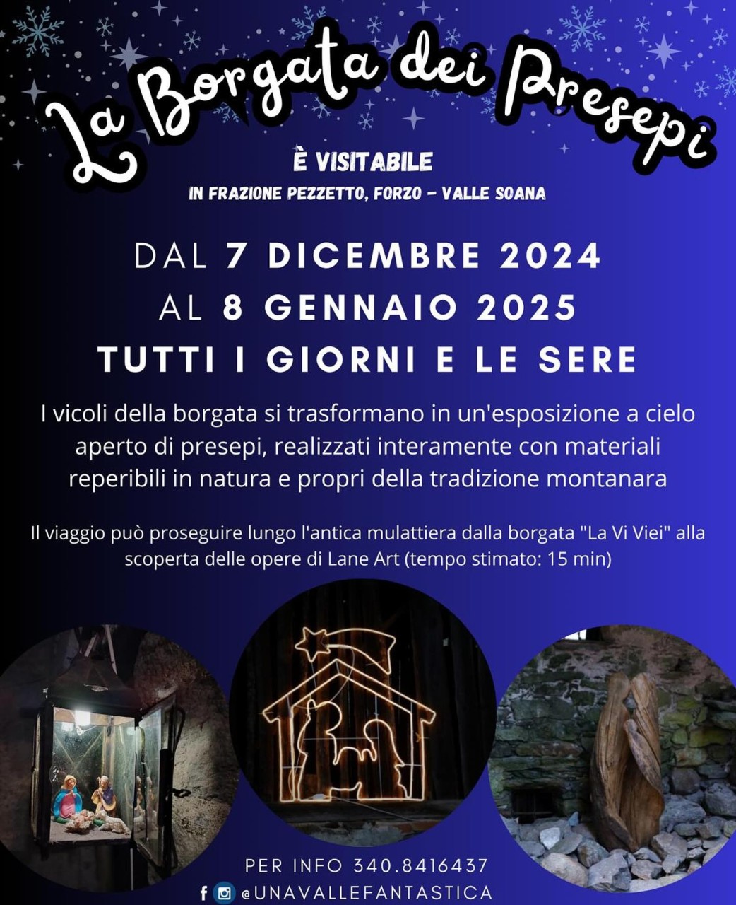 PEZZETTO, LA BORGATA DEI PRESEPI