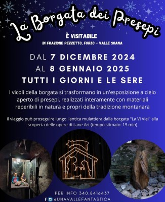 PEZZETTO, LA BORGATA DEI PRESEPI - Ronco Canavese