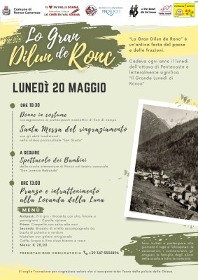 Lo Gran Dilun de Ronc - Ronco Canavese